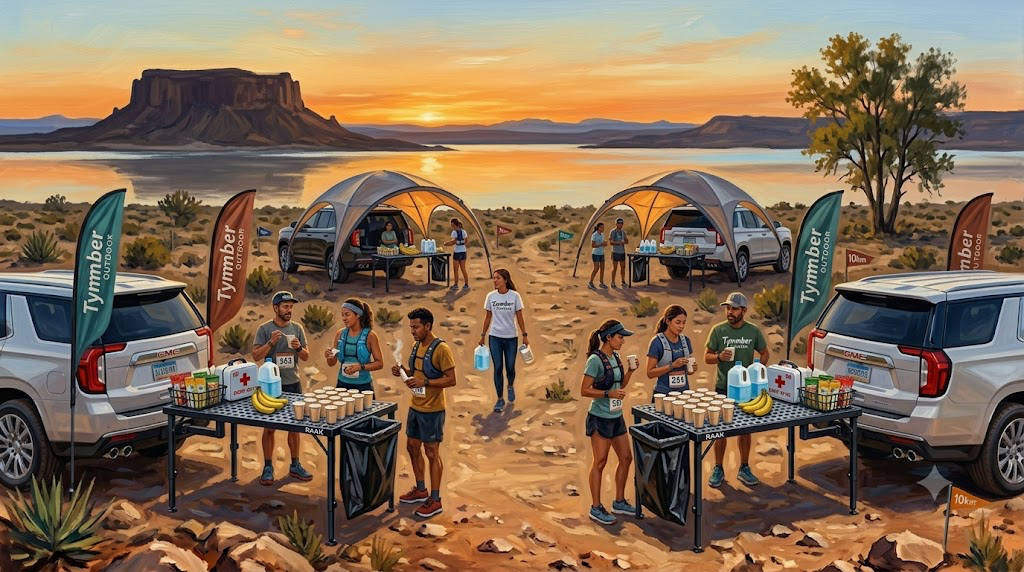 Pre-Race · Team RAAK Base Camp · Elephant Butte Sunrise